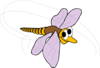 Happy Mosquito Clip Art